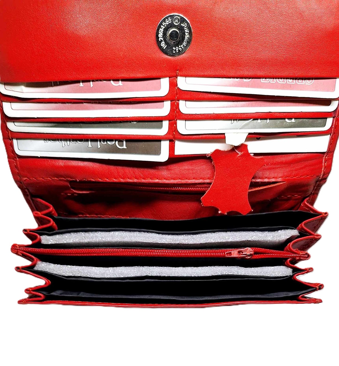 Luxury Real Leather Handbag & Wallet for Women – Stylish Clutch with Multiple