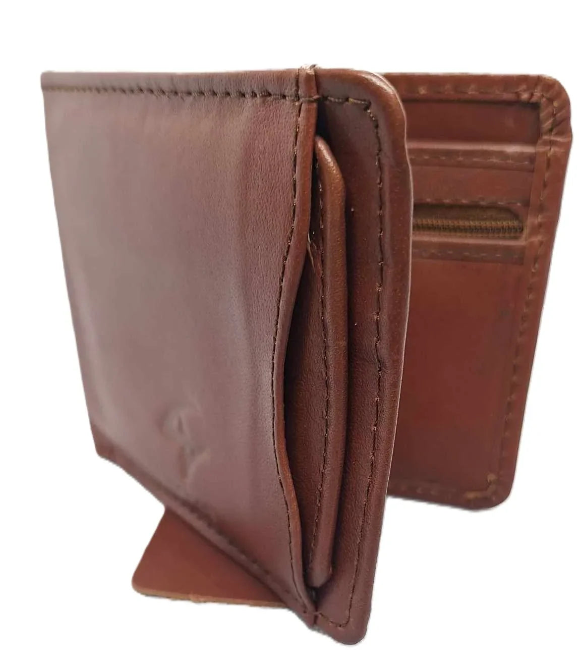 Men's Genuine Leather Wallet – Designer Sheepskin, Soft & Durable - Epic Entertainers