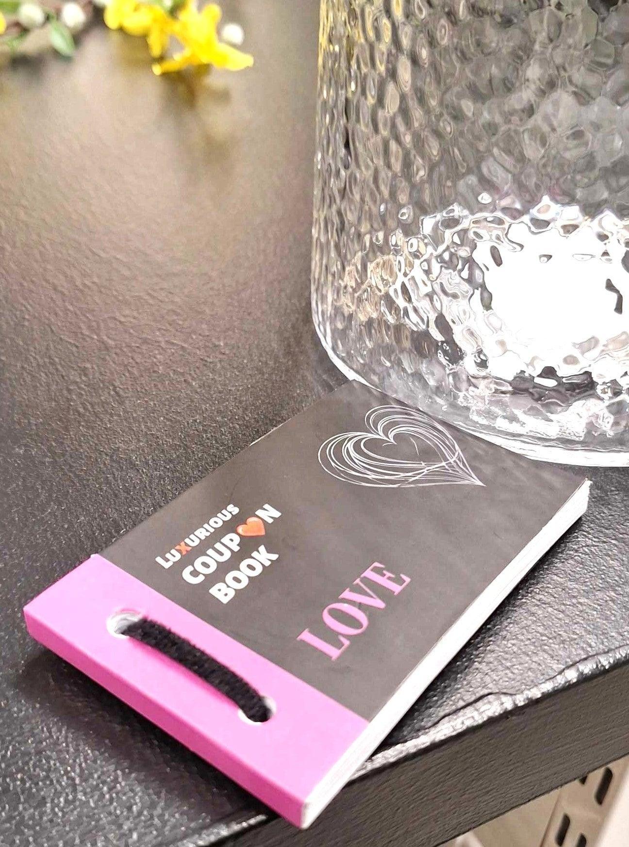 Romantic Coupon Book for Couples – DIY Blank Love Book with Games & Custom Ideas - Epic Entertainers