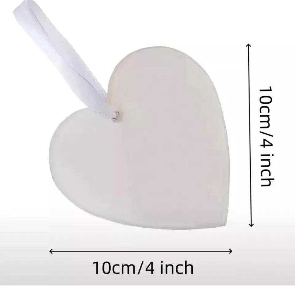 Heart Shaped Thank You Gifts - Small Hanging Decor for Women & Men - Epic Entertainers