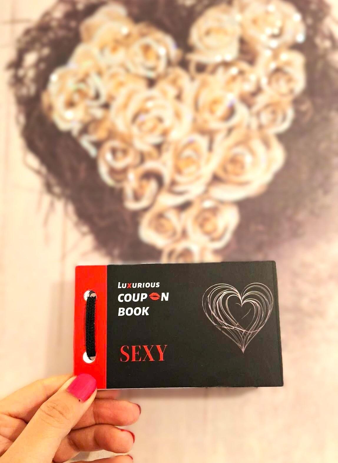 Sexy Coupon Book | Spice Up Your Sex Life | Vouchers for Couples, Him & Her | Adult Game for Valentine’s Day, Birthdays & More (18+) - Epic Entertainers