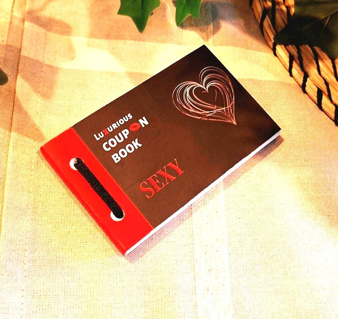 Sexy Coupon Book | Spice Up Your Sex Life | Vouchers for Couples, Him & Her | Adult Game for Valentine’s Day, Birthdays & More (18+) - Epic Entertainers