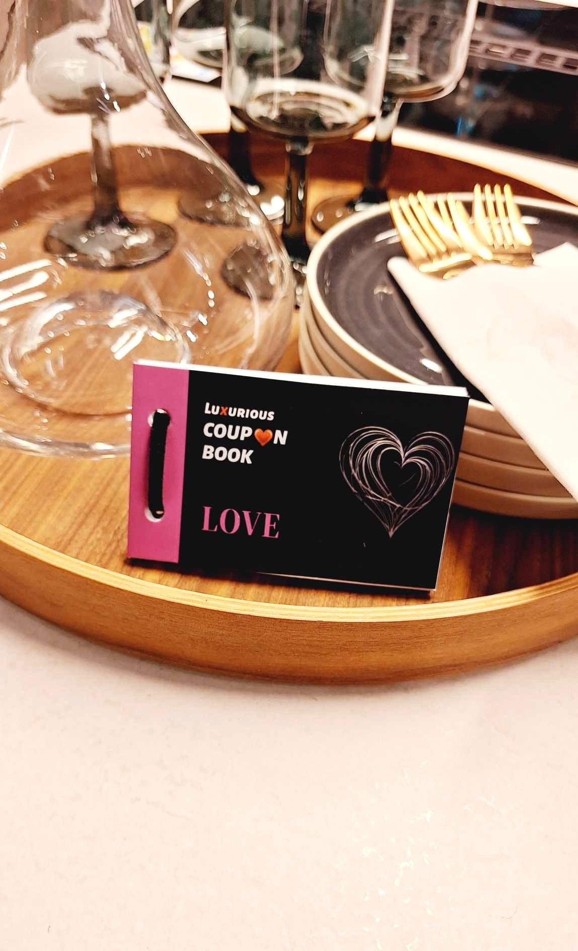 Romantic Coupon Book for Couples | Fun Love Coupons Gift for Him & Her | DIY Date Night Ideas - Epic Entertainers