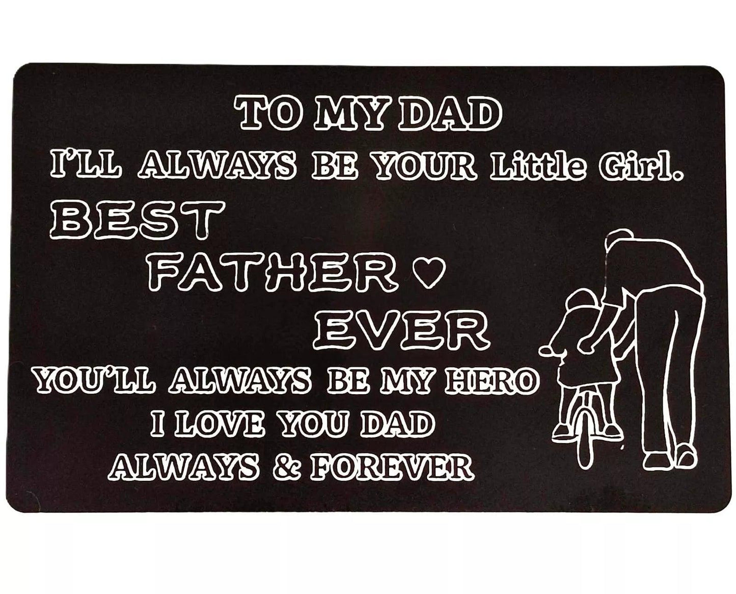 Sentimental Verse Keepsake Wallet Cards - Unique Purse, Wallet & Cardholder Gift - Epic Entertainers