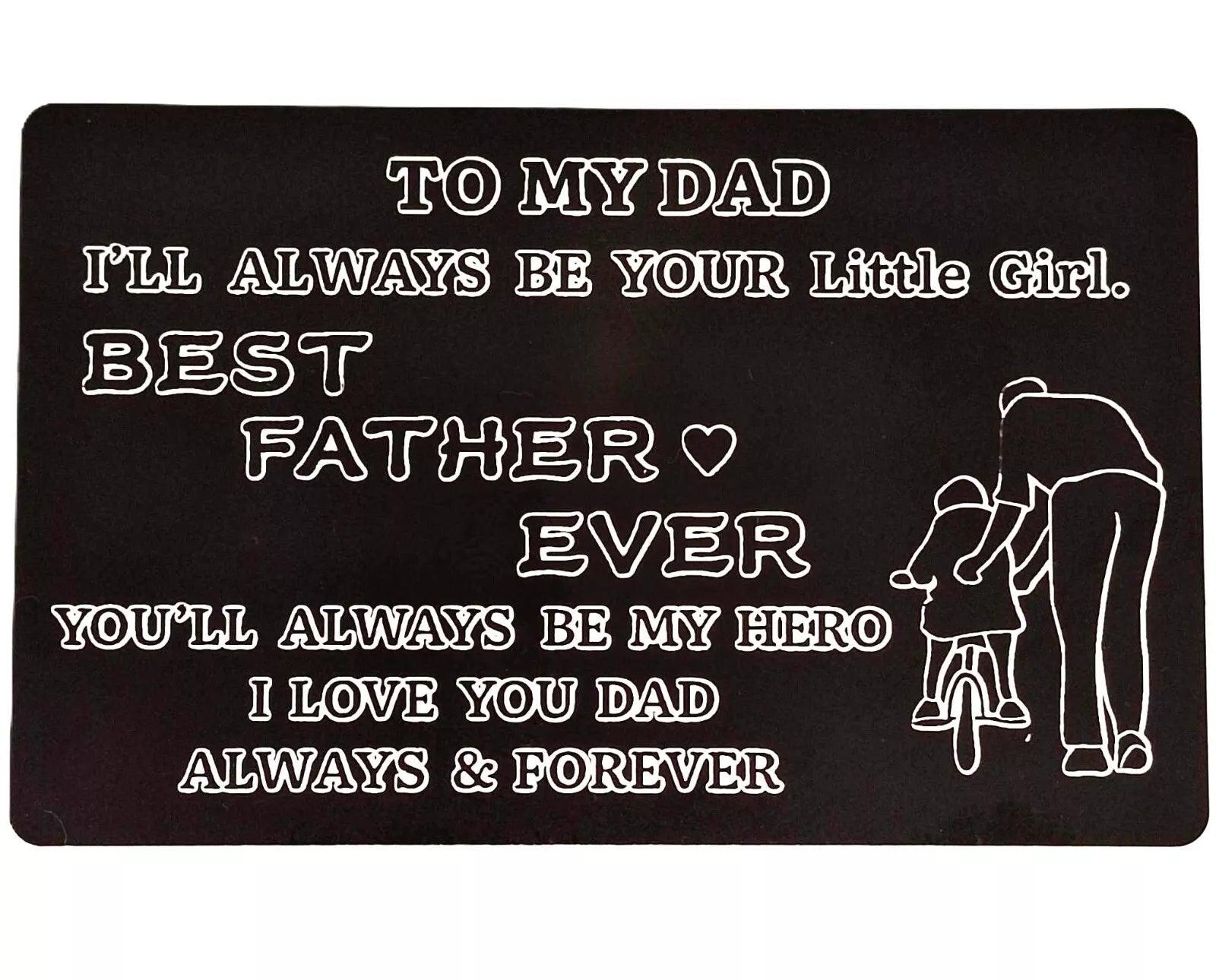 Sentimental Verse Keepsake Wallet Cards - Unique Purse, Wallet & Cardholder Gift - Epic Entertainers