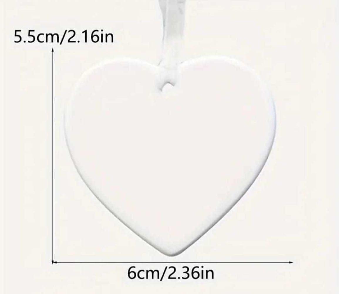 Heart Shaped Thank You Gift - Small Hanging Decor for Women & Men- Cute Heart Ornament - Valentine's Day Gift Appreciation Gift - Epic Entertainers
