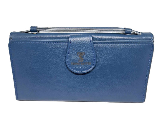 Stylish Genuine Leather Women's Wallet – Compact & Slim with Multiple Card Slots Stylish Genuine Leather Women's Wallet – Compact & Slim with Multiple Card Slots