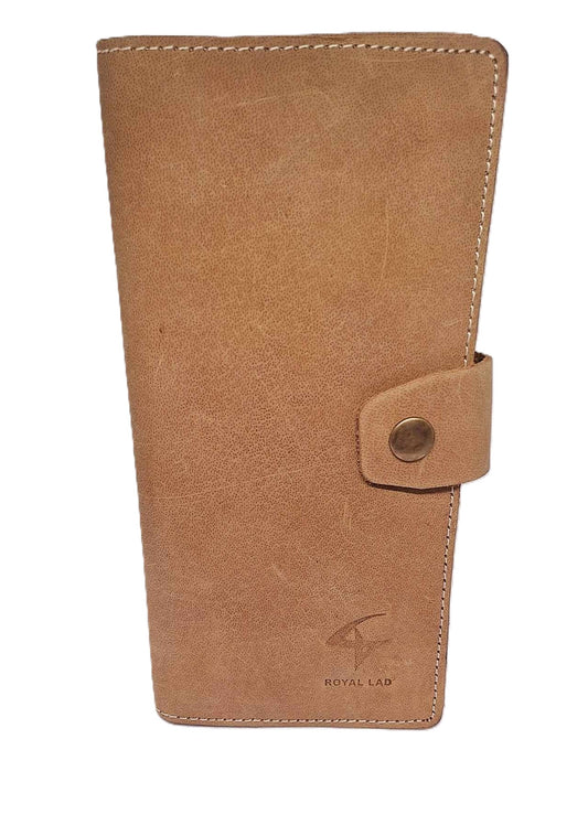 High Quality Bifold Men Business Wallet Long Clutch Leather Purse ID Card Holder