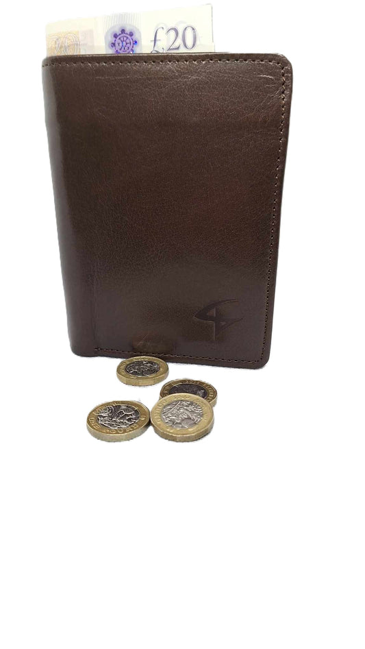 Genuine Soft Leather Wallet for Men - High Quality Durable Design - Slim Bifold