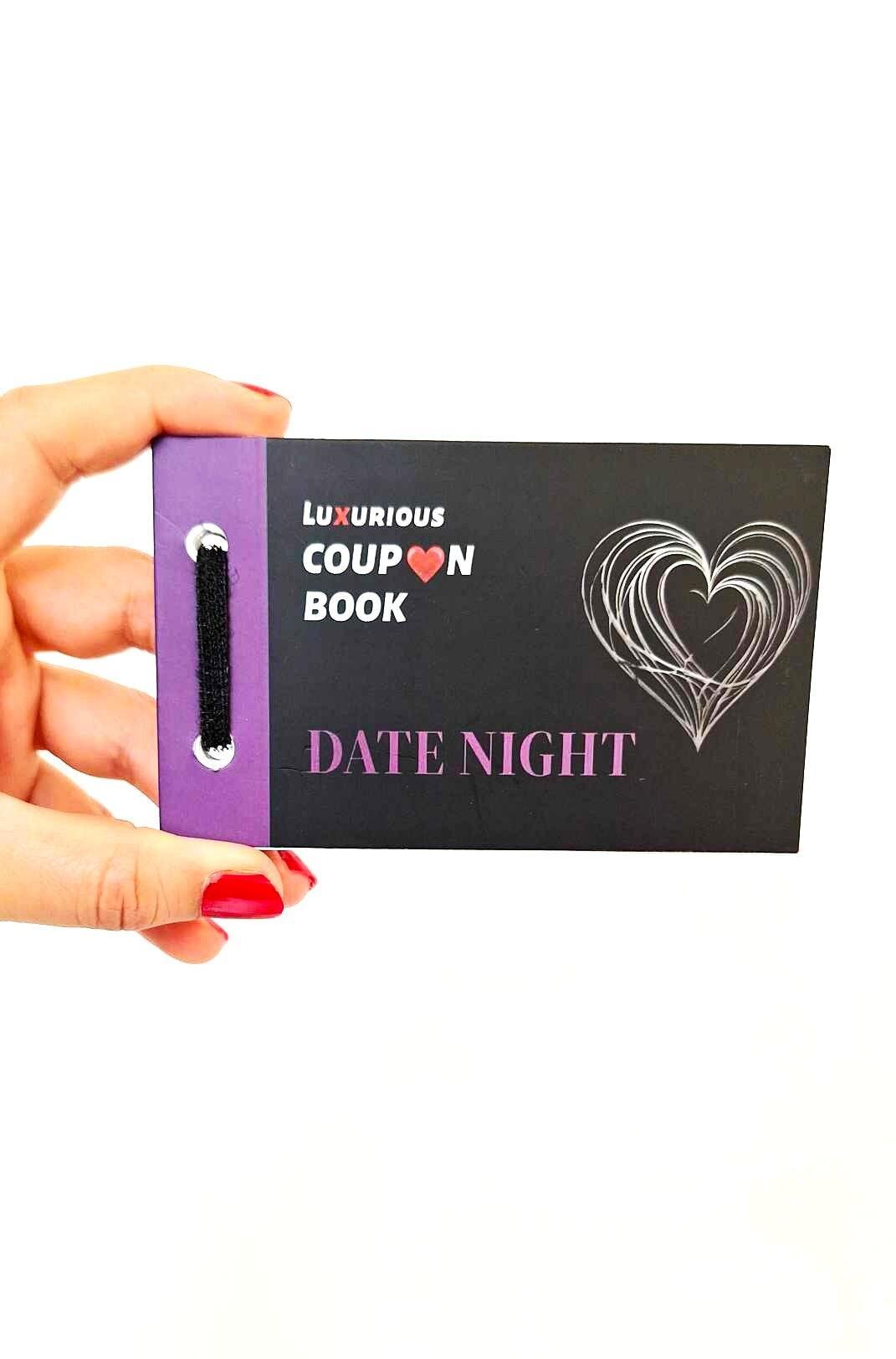 DIY Blank Coupon Book Date Night Couple Games Gift for Boyfriend & Girlfriend - Epic Entertainers