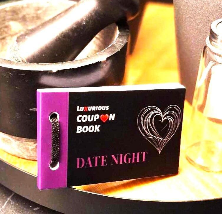 DIY Blank Coupon Book Date Night Couple Games Gift for Boyfriend & Girlfriend - Epic Entertainers