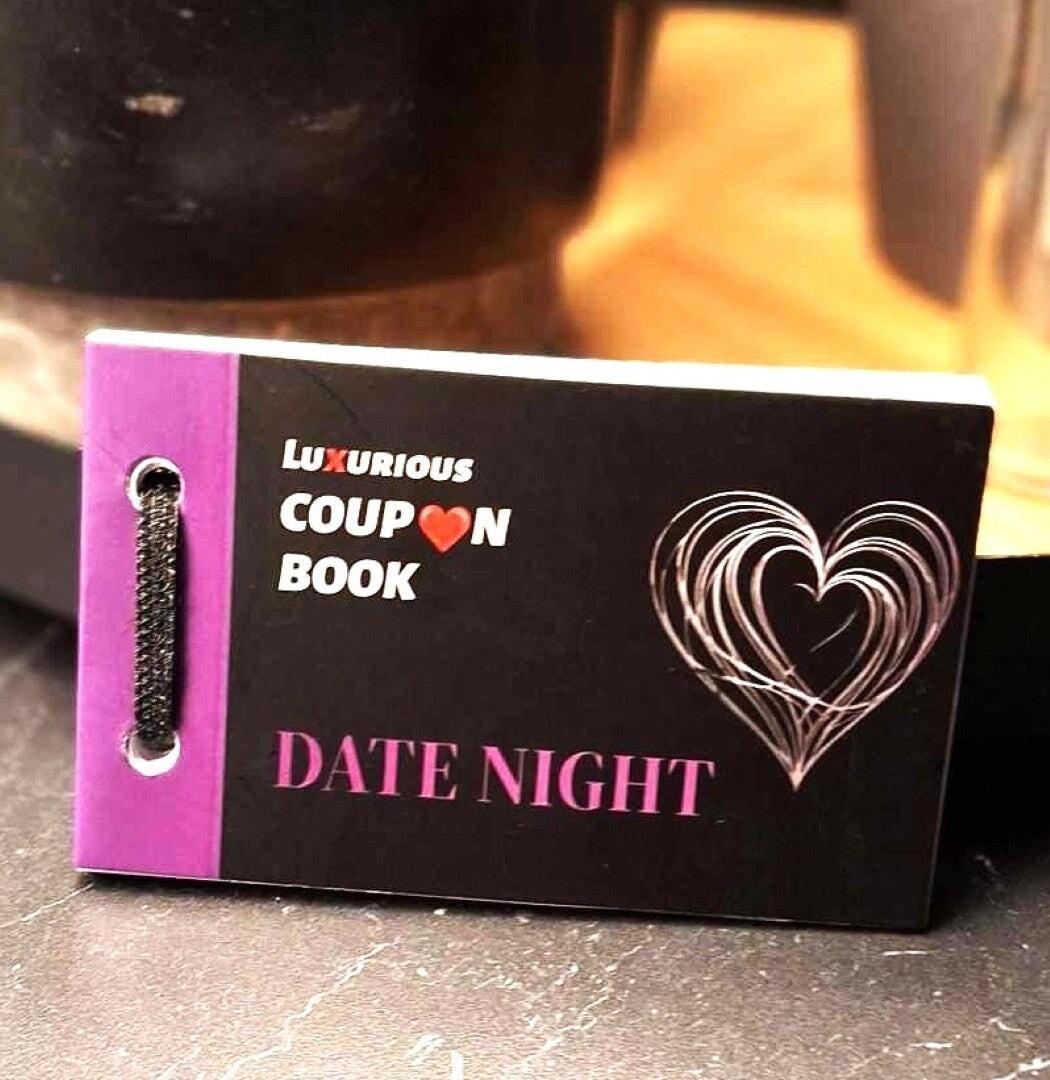 DIY Blank Coupon Book Date Night Couple Games Gift for Boyfriend & Girlfriend - Epic Entertainers