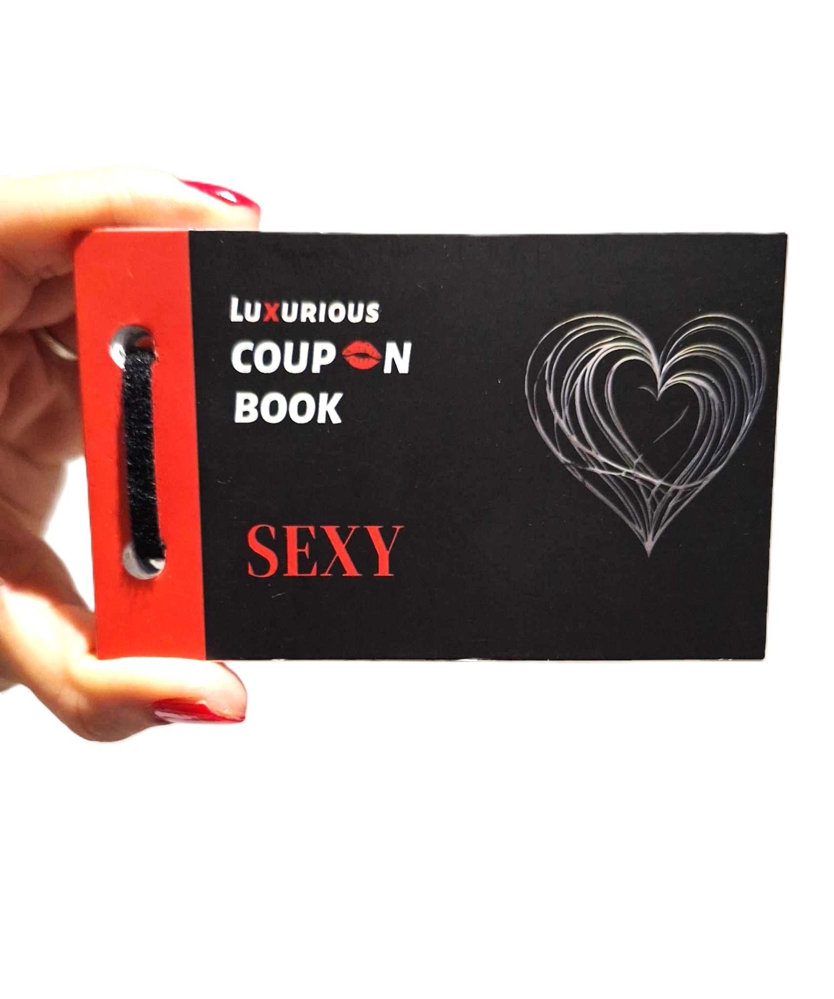 Sexy Coupon Book | Spice Up Your Sex Life | Dirty Voucher Games for Couples, Men & Women | Perfect for Him or for Her | Ideal for Valentines, Birthdays (18+) - Epic Entertainers