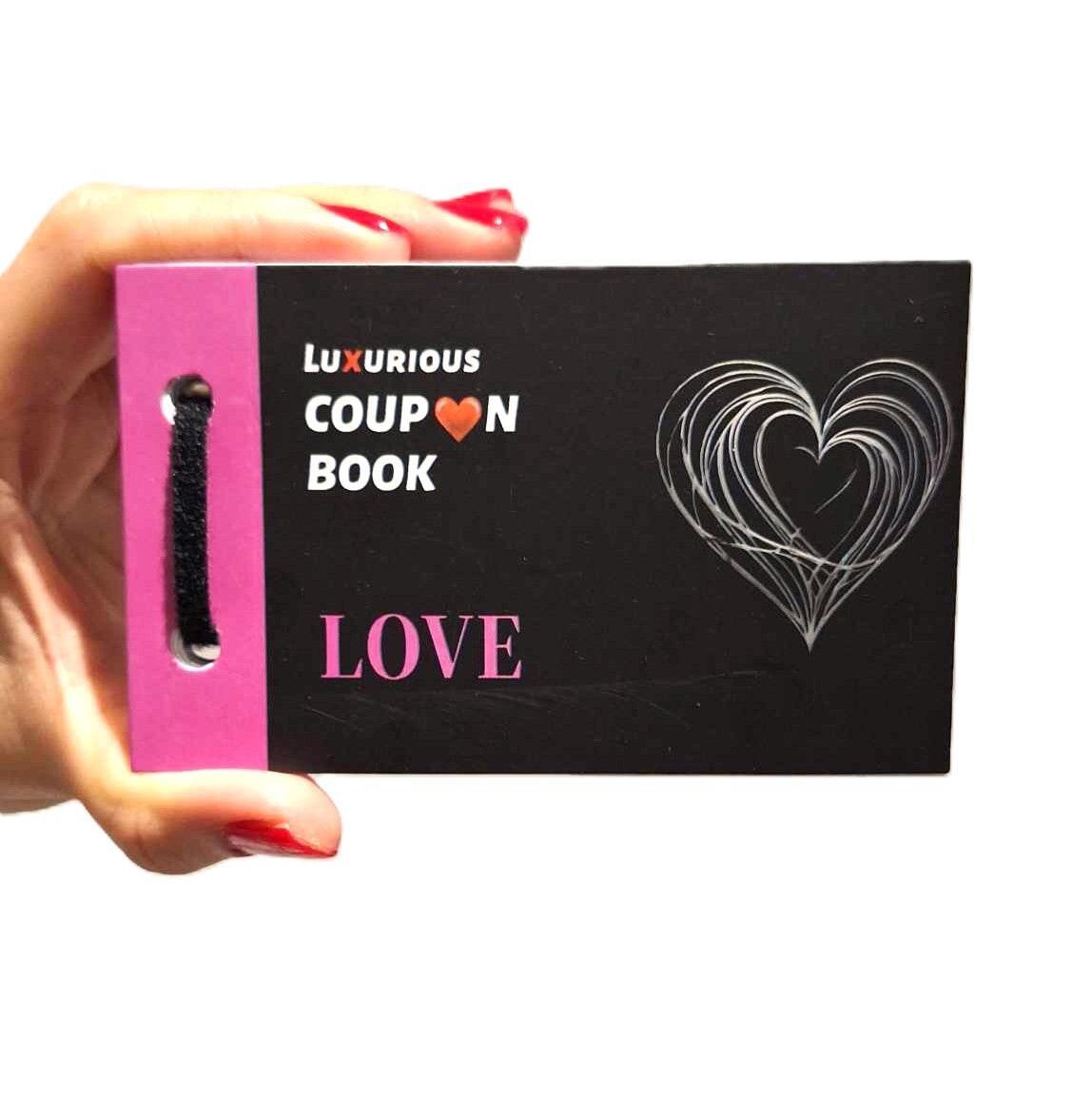 DIY Blank Coupon Book of Love| Couple Games | Romantic Coupon Book - Epic Entertainers