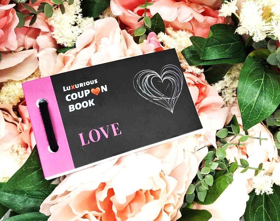 Romantic Coupon Book for Couples – DIY Blank Love Book with Games & Custom Ideas - Epic Entertainers