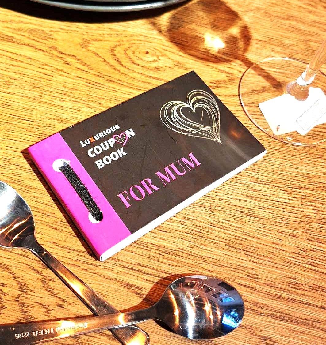 Mum Coupon Book | Sentimental Giftable Vouchers for Mum | Perfect Mother’s Day, Birthday & Christmas Gift - Epic Entertainers