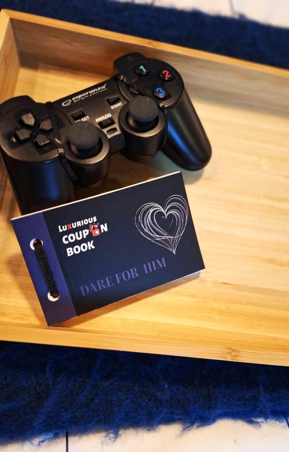 Coupon Book for Him | Fun & Romantic Adventure Vouchers | Perfect Valentine’s Day or Birthday Gift for Boyfriend or Husband - Epic Entertainers