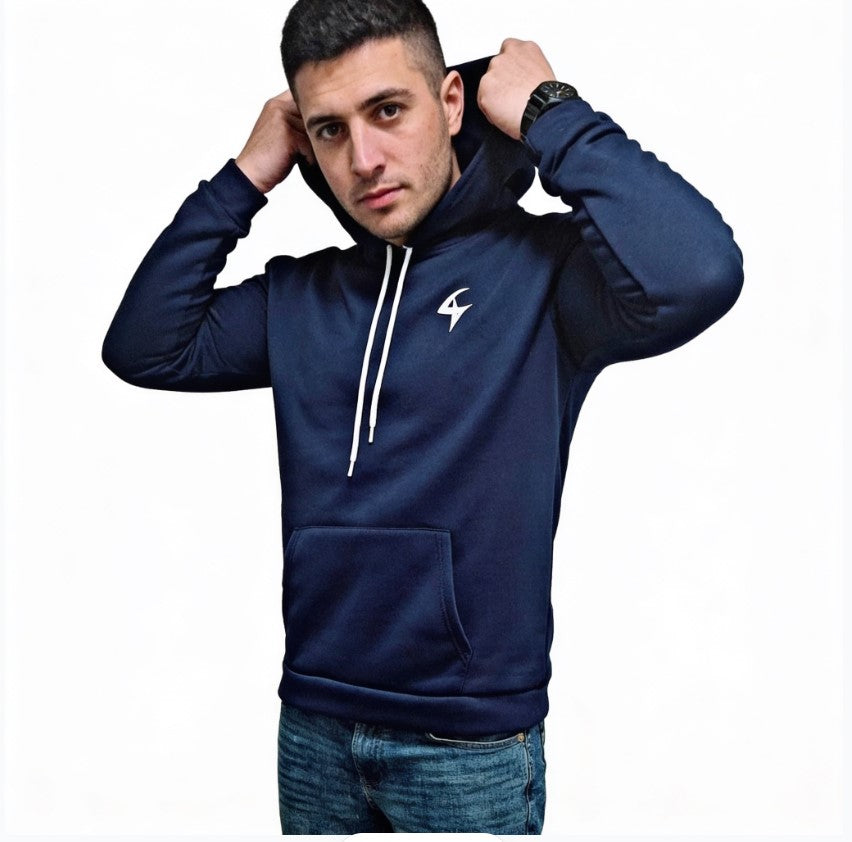 Blue Men's Hoodie