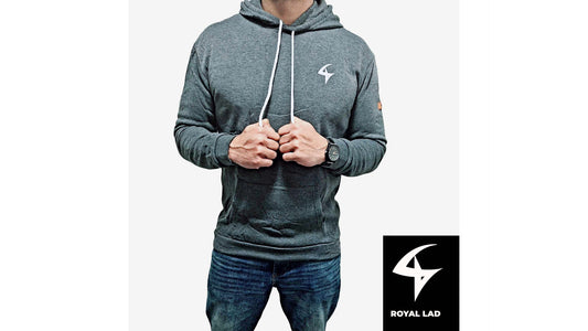 Men's Lightweight Pullover Hoodie - Stylish Casual Wear for Everyday Comfort & Gym Sports Grey