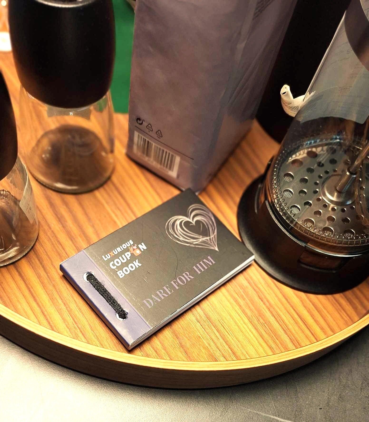 Coupon Book for Him | Fun & Romantic Adventure Vouchers | Perfect Valentine’s Day or Birthday Gift for Boyfriend or Husband - Epic Entertainers