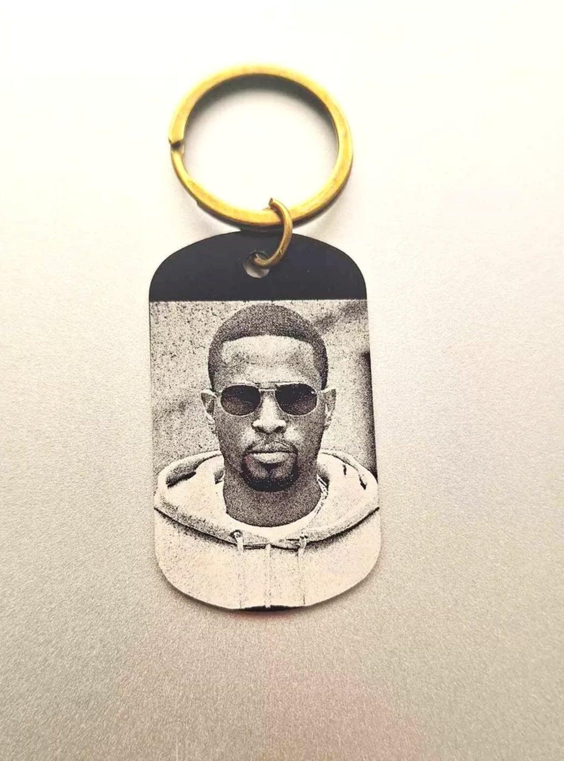 Personalised Custom Engraved Keychain with Your Photo - Photo Keychain Gift for Valentine's Day, Anniversary, Birthday - All Occasions Gift for Him/Her, Upload Your Design for a Special Keepsake - Epic Entertainers